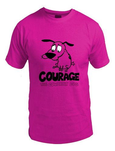 Remera De Coraje El Perro Cobarde / Unisex / Varios Logos