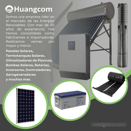 Bomba De Agua Solar Sumergible 900w