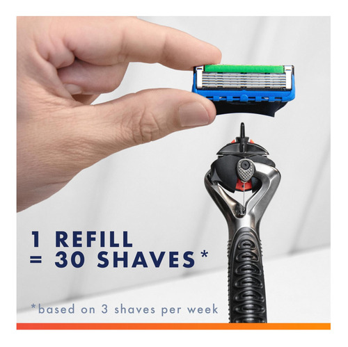 Gillette Proglide Power Afeitado Suave Para Hombres 1 Unidad