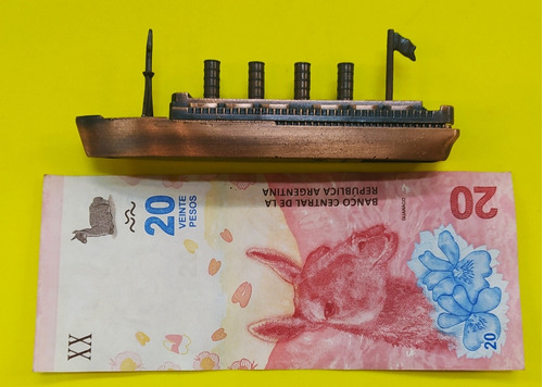 Barco Titanic Colección Miniatura Metal Sacapuntas Barcos