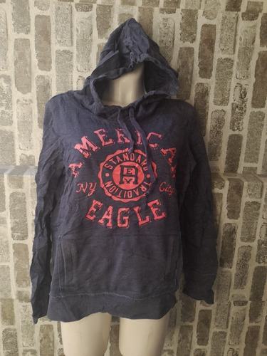 Sudadera American Eagle Ny City Talla M De Mujer-g8