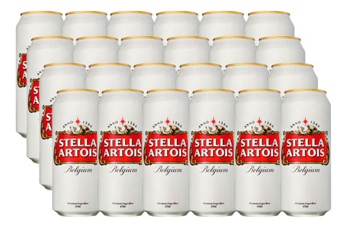 Cerveza Stella Artois 473cc X24