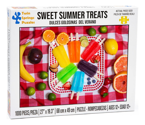 Sweet Summer Treats | Rompecabezas De 1000 Piezas De Paletas