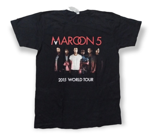 Playera Maroon 5 (2015 World Tour) Talla L 