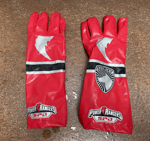 Guantes Niño Power Ranger Usados Con Sonido 