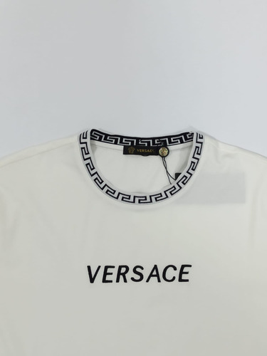 Camiseta Cuello Redondo Versace Gucci Hombre 