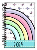 Comprar 10 Agendas 2024 Semanal Medio Oficio Kit Imprimible Editable