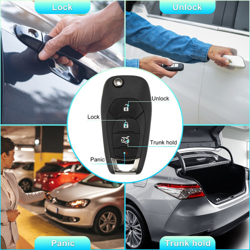 Llave Control Remoto For Chevrolet Cruze 2016-2019