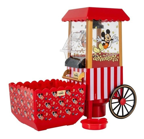 Crispetera Kalley Mickey Mouse De Disney K-dpm1200 Rojo