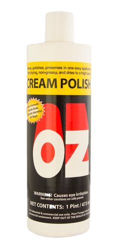 Mohawk Finishing Productos Oz Crema Polaco, 1 pinta/473 ml