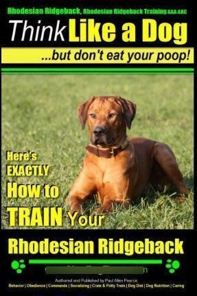 Rhodesian Ridgeback, Rhodesian Ridgeback Training Aaa Akc :