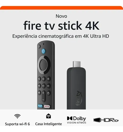 Amazon Max Fire Tv Stick 4k Max 1ª Geração | MercadoLivre