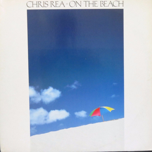 Lp  Chris  Rea   -    On The Beach      -    Vinil Raro