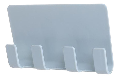 Soporte De Almacenamiento De Montaje En Pared Colgador Azul