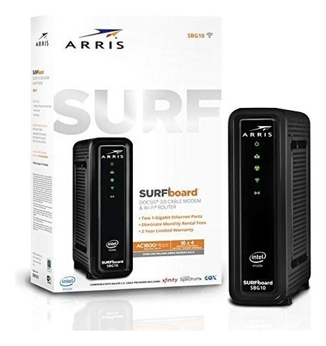 Arris Surfboard Sbg10 Docsis 3.0 Cable Modem  Ac1600 Wi Fi