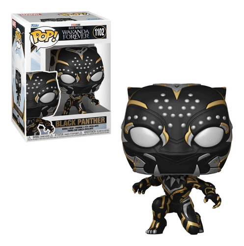 Funko Pop Black Panther 1102 Marvel Black Panther Wakanda