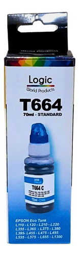 Tinta Botella T664 70 Ml Premium Para Epson