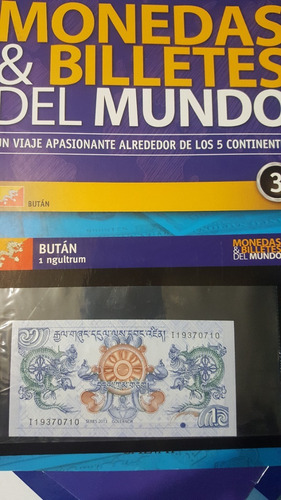 Monedas Y Billetes Del Mundo No. 3 (bután )