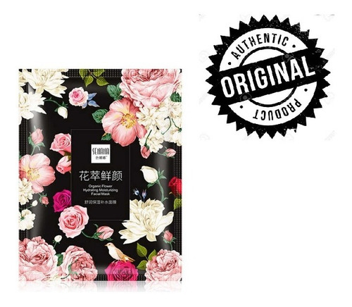 Imagen 2 de 6 de Pack 10pz. Mascarillas Flores Organicas Frescas Hidratantes