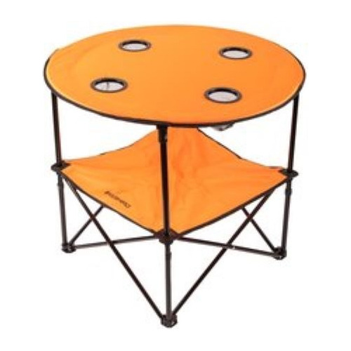 Mesa Camping Plegable Con Portavaso Kushiro - Portalvendedor