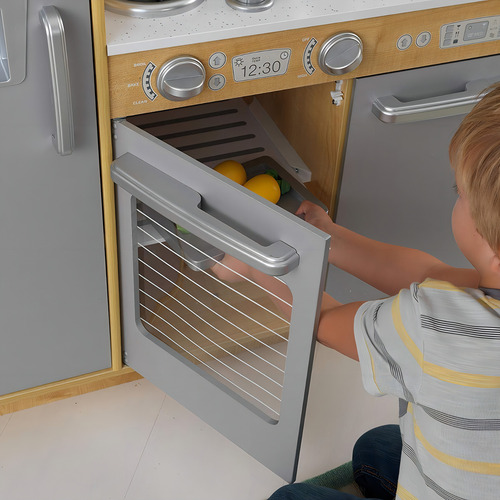 Cocina De Madera Speckled Kidkraft Modelo 53298 Color Café/Gris