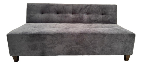 Sofá Cama Salas Modernas Capitonado Sofas Cama Color Gris