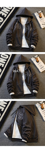 Sudadera Tipo Cárdigan Con Capucha Para Hombre, Chaqueta De