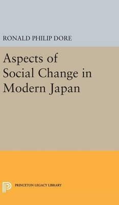 Libro Aspects Of Social Change In Modern Japan - Ronald P...