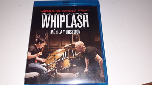 Blu Ray Whiplash  Musica Y Obsesión Original E Impecable..!