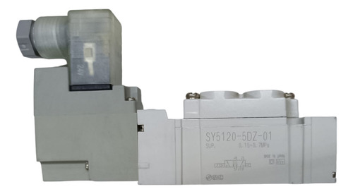 Válvula Solenoide Smc 5 Vias 2 Pos Conex. 1/8, 24vdc 0.7mpa