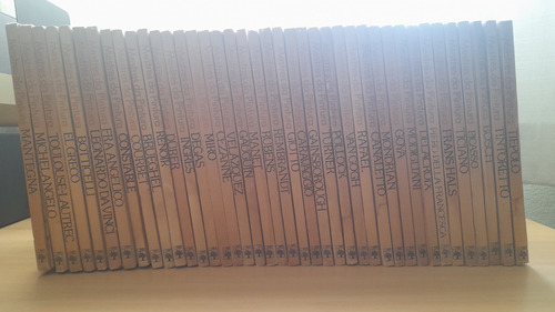 Coleção Mestres Da Pintura 1977. Coleção Completa Com Os 40 Fascículos (Usado)