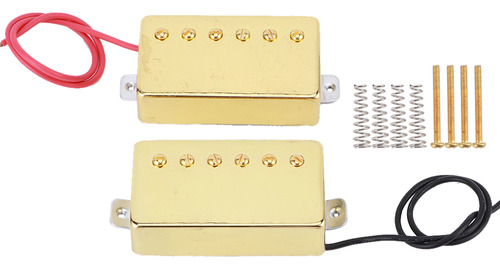 Pastilla Para Guitarra Eléctrica Humbucker Gold Brass Alnico