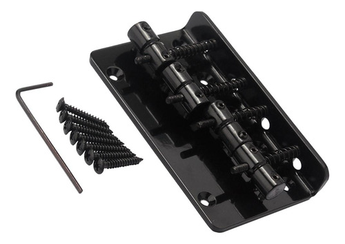 Puente Para Bajo De Guitarra De 4 Cuerdas 2 Piezas