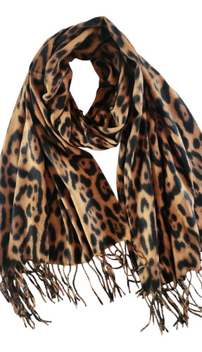 Mantón Ruana Bufandón Animal Print Variedad De Modelos
