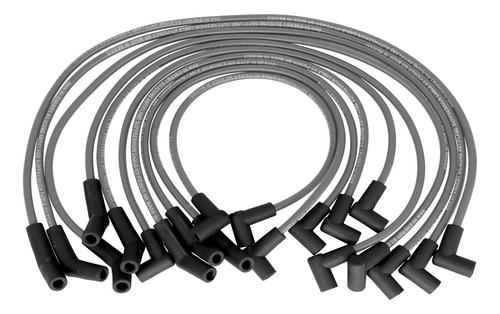 Jgo Cables Bujía Epdm Para Ford Pick Up F150 5.8l 8cil 1994 Negro