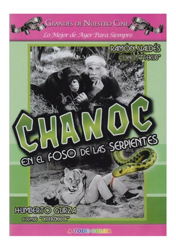 Chanoc En El Foso De Las Serpientes  Pelicula Dvd