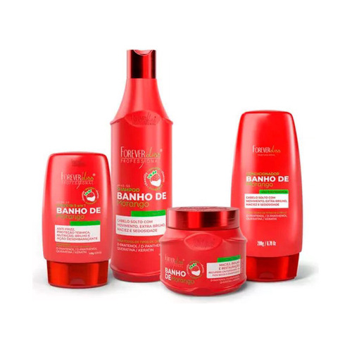 Kit Baño De Frutilla- Forever Liss