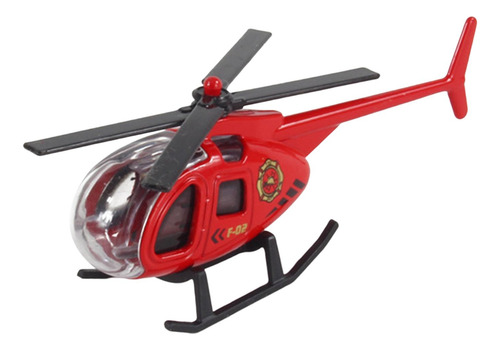 2 Conjunto De Helicópteros De Metal Para Niños Y 2 Piezas