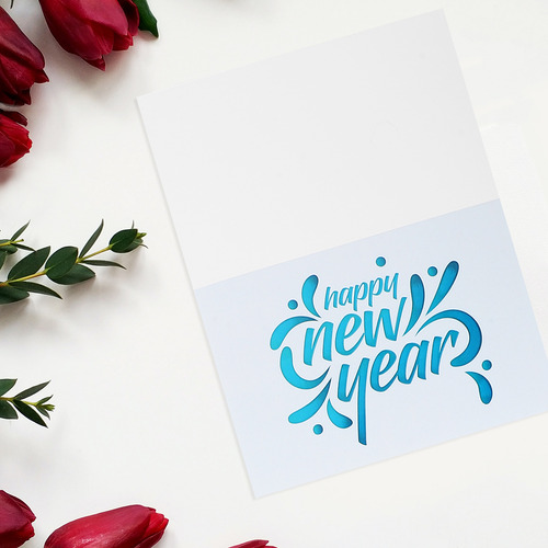 Tarjeta De Regalo, Tarjetas De Felicitación Para Año Nuevo,