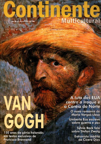 Continente Multicultural - Março/2003 - Revista - Van Gogh