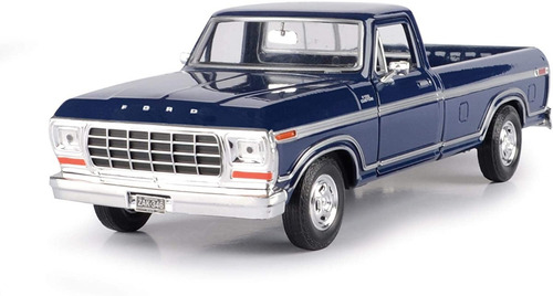 Ford F150 1979 Escala 1/24 Cafe Caja Larga