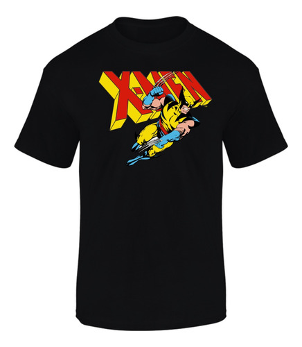 Camiseta Manga Corta Wolverine X-men Mut Racing Series Black