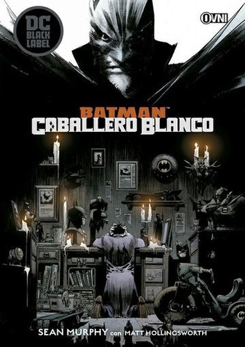Batman Caballero Blanco Black Label Integral Tapa Blanda Dc 