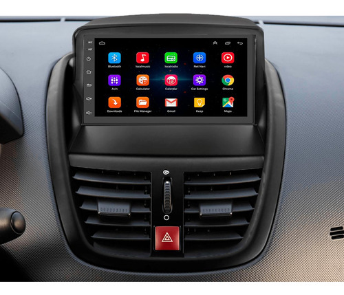 Kit Multimidia Android Peugeot 207 2009 A 2015 7 Polegadas
