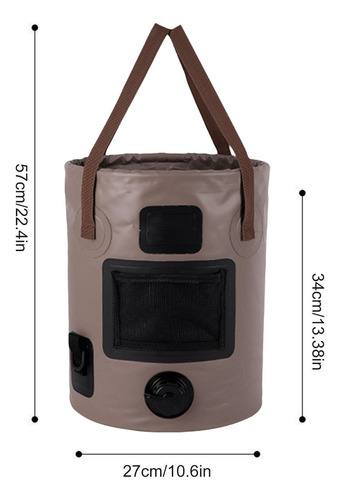 Cubo De Pesca Plegable Para Cubo Plegable Almacenami