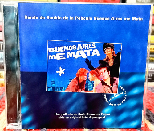 Buenos Aires Me Mata Cd Ivan Wyszogrod Soundtrack Impecable 