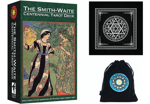 Smith-waite Centennial Tarot Deck Cartas Juego De Mesa