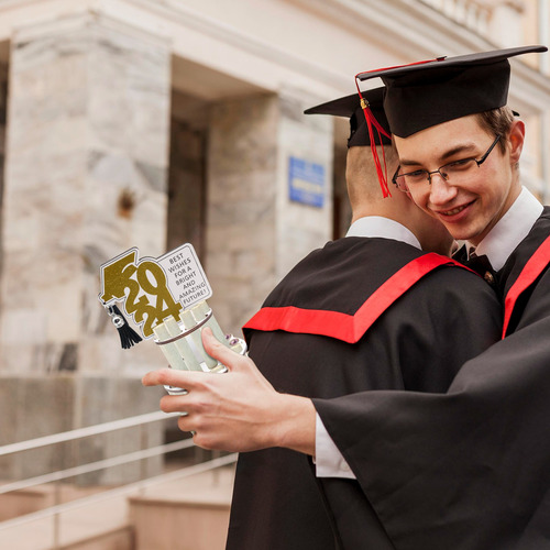 Cartera De Graduación De Madera 2024, Dinero, Regalo De Grad
