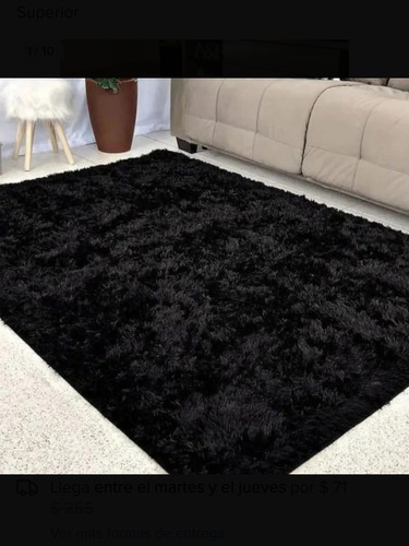 Alfombra Peluda Tapete De 1.50 X 2.00mt. Excelente Calidad! 