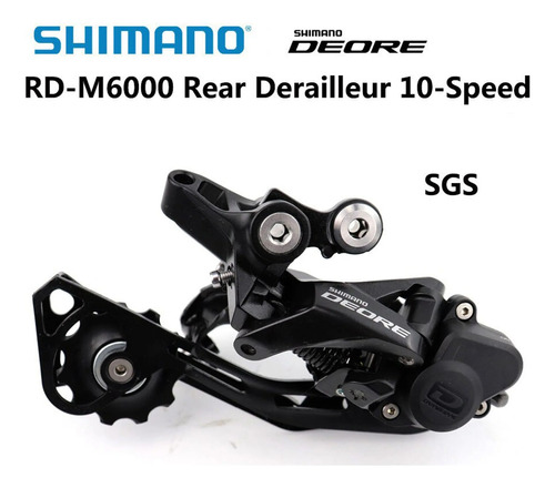 Cambio Trasero Shimano Deore Rd-m6000-sgs V10s